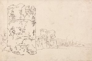 Château de Flint - Thomas Girtin